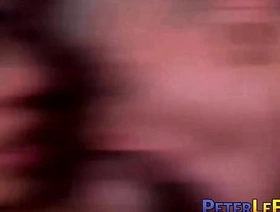 Blond bottom Ander Wolfson is pain in the neck improbable in a threesome by Jay Wu and Tony Genius korean choreograph gay porn