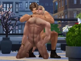 Hunky Sims 4 - Fuck with an increment of Furious (Sweaty Gay Sex in Summer Heat) thisvid korean gay porn