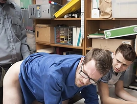 The Mall Lp Guard Barebacking the Twink at the of His Stepfather - Menperps delighted hot teacher porn