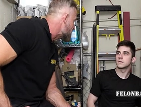 Timber Flatfoot Has No Patience For Slutty Twink Who Got Caught Fucking In The Restroom hot chubby joyful porn