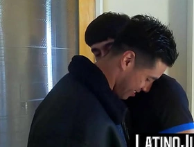 LatinoJuice.com - Francis & Gustavo - Latino stud Francis gets dripping wet facial cum from Gustavo korean gay porn movie