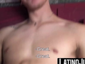 LatinoJuice.com - Bruno & Andreas - Sizzling hot stud Andreas unveils his fat cock and breeds setal Bruno gay korean hunk porn