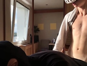 The mask in action - Stano fucks jubilant korean couple porn