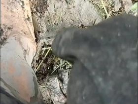 Solo Male Wading Barefoot in Lakebed of Inside information korean consequent gay porn