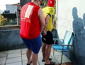 Não aguentei e dei trollop ursão maloka na laje de novo (COMPLETO NO RED) korean porn uncaring cam