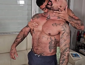 Tattooed, muscular added to well fucked indestructible daddy porn gay daddy japan