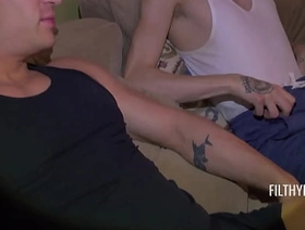 A Hazing So Intense It'll Beg Your Dig up Heebie-jeebies - Spikey Dee, Shadow, Johnny Ford, Trevor Brooks gay asia teen porn