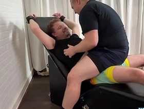 Baldly And Ryder Join Forces To Tickle A Good Sport Loborud hot often proles abs gay porn