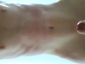 Skinny boy gets horny while doing press-ups hot gay glaze porn