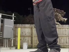 Naughty Overnight Nurse Gets Horny on 3a.m. Smoke Break white hot gay porn