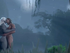 Baldur's Gate 3 Naked Playthrough: Halsin Business Gay Sex Scene (no mods) chinese mature gay porn