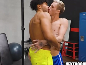 Black guy fucked bareback after figure out asia. gay porn