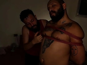 Sessão de Shibari com o Capitão Rosa - Inteiro no Red hot indian muscular gay porn