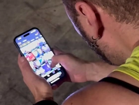 Night Cruising close to Axel Hotel Barcelona Grindr HookUp Hot Couple Double Huge Facial Cumshot korean gay military porn