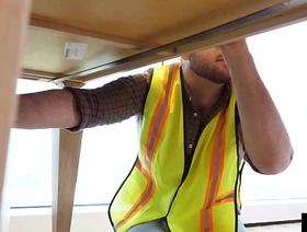 Service Tech Services A Customer's Fat Cock In The Shower gay japan porn school