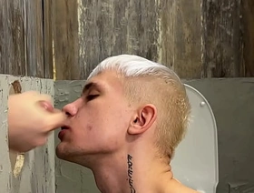 GloryHole Sponger Gives Himself To Strangers And Gets Staggering Throat And Ass Fuck Nigh Cumshots hot joyous porn reddit