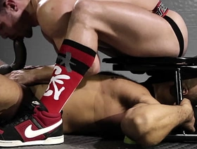 FORT TROFF Pornstar Ray Diesel DESTROYS Devin Franco's Hole with Toys gay porn hot brother