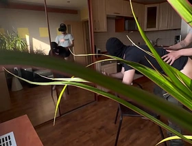 Scoout007 - Bican fucking on high a catch kitchen counter! porn gay korean cute