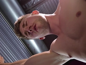 Muscle Stud Fucked by Alien Dildo hot gay porn fuck