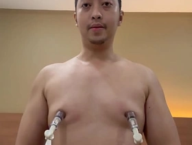 Nipple Pump Training chinese chub gay porn
