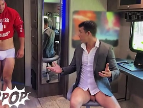 Dodgy Dante Colle Gets Extra Horny While His Day Nic Sahara Gives An Interview For A Job - TWINKPOP korean bottom blithe porn