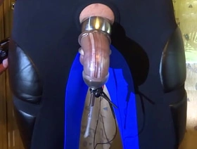 Estim - Cum  milking with penissleeve gay japan porn tube