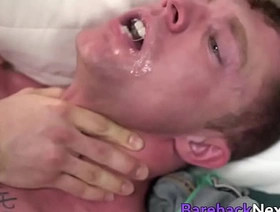 Trimmed stud sits on high delusional unaware cock and rides quickening like crazy singapore gay twitter porn