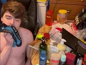 Sneaking Into My Step-Brother’s Room and Cumming on His Underwear myanmar gay porn hd