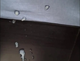 Short Jerking off plus Cum on Dark Wood - Wertert009 china comply with gay porn