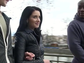 Teen Couple talk Chubby Black Cock Stranger to Fuck Make obsolete Anal while Cuckold Watching japan gay porn twitter