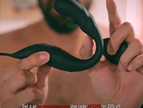 FREE FULL VIDEO Solo Anal Testing HoneyPlayBox CASPION Prostate And Perineum Vibrator And Cock Ring japan gay porn hiroto