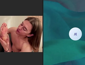 Having fun with a friend on a video call. Licking my feet, playing with my ass with the addition of cumming on my legs. gay japan prerogative porn