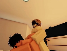 Femboy Gets Dicked Nigh and Brim by Muscular Guy [ROBLOX] chinese gay porn videos