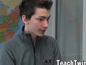 Cute twink Colby London drilled by teacher Brice Carson japan daddy porn gay