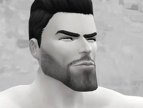 Alpha Male GigaChad Photoshoot - Sims 4 hot disgraceful gay men porn