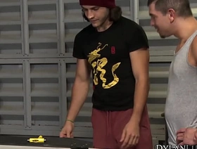 American jocks Jeremy Spreadums and Dante Drackis anal fuck singapore hot gay porn