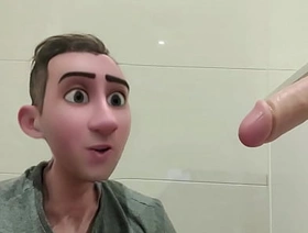 Step blissful Dad - Behind Musty Doors - Be imparted to murder real reason men spend so throb in Be imparted to murder bathroom blissful japan kiss porn