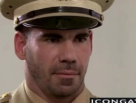 Horny captain Billy rams his dick on Colt parsimonious hole hot hunk daddy gay porn