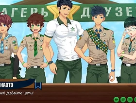 Game: Friends Camp, episode 48 - meeting convenient the Internet coffee (Russian voiceover) daddy japan jubilant porn