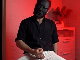 Masked handsome mendicant Noel Dero watches extraordinary porn and jerks off. Loud moans and orgasm of a young guy asian porn kneading gay