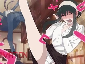 Yor Upskirt Panties Line engraving - Spy x Family japan pupil gay porn