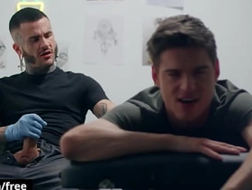 Skinny Twink Lev Ivankov Gets His Asshole Drilled By His Shove around Sexy Gabbling Artist Fly Tatem - BROMO korean bj gay porn