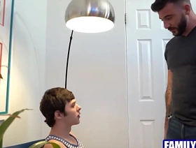 Stepson examining stepdad's cock japan well-pleased teen student porn