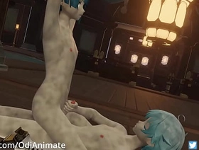 Xingqiu x Chongyun hot gay porn massage