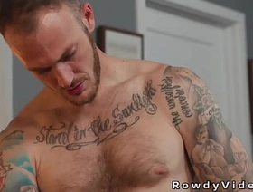 Powered gays anal fuck and creampie on the set gay porn chinese bottom