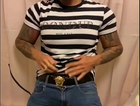 Slave I'm your daddy come and swell up my BBC latino bear tattooed - VIKTOR ROM - gay kneading chinese porn