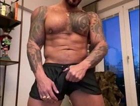 Striptease Joi how up suck my BBC Latino PORNSTAR BEAR - VIKTOR ROM - free chinese gay porn