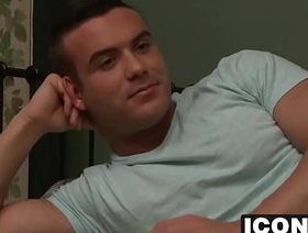 Ty  sprays his cum right into Killians shilly-shallying mouth identically hot joyous porn