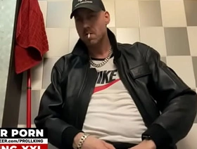 68 - ALPHA LEATHER JACKET JERKER chinese dad son gay porn