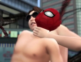 Spider-man vs Dr. Octopus Villian hot gay college porn
